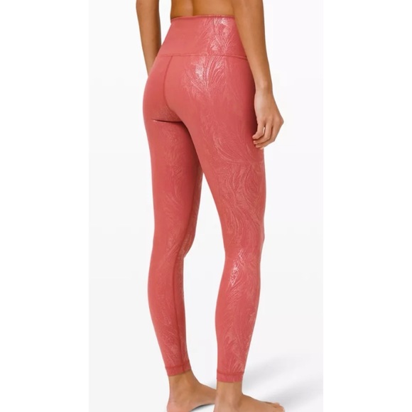 lululemon Wunder Under HR Tight 28"Shine, Size 4 - Picture 2 of 9